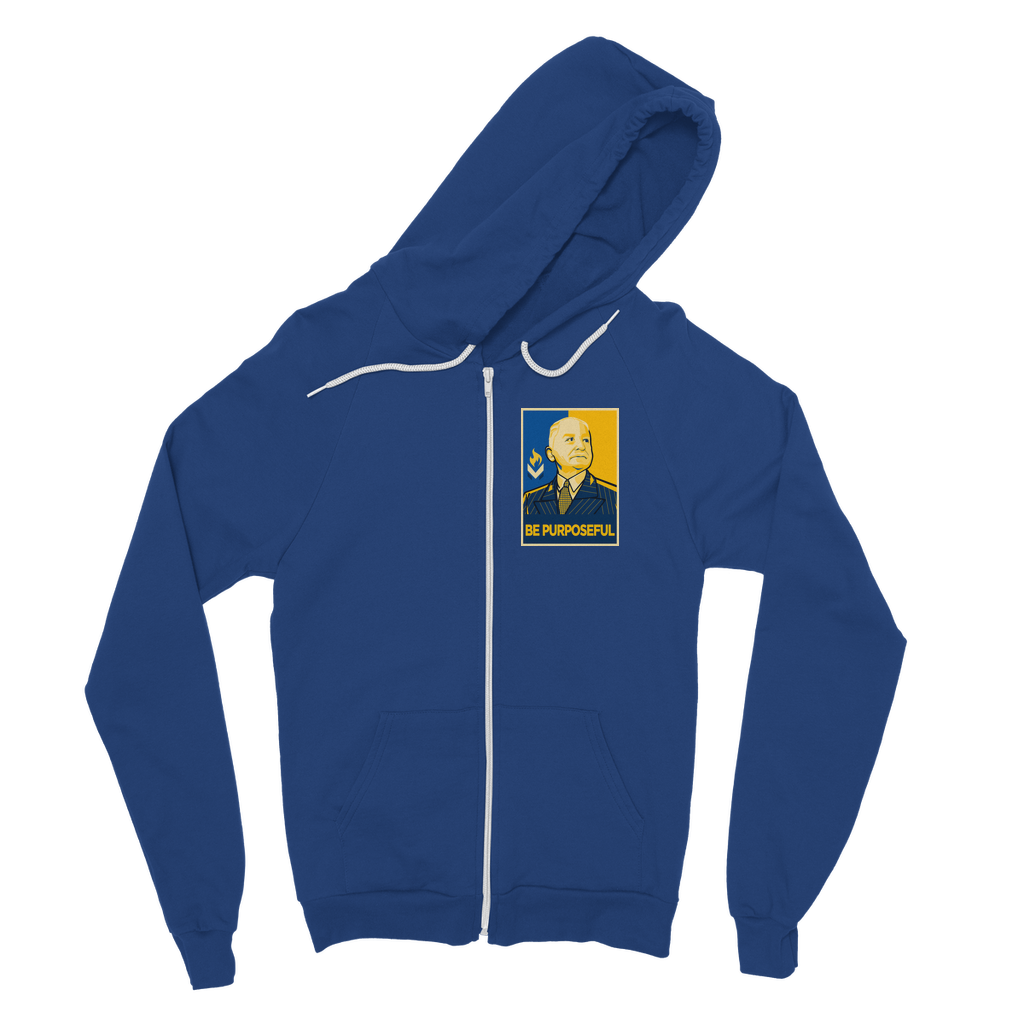 Mises Be Purposeful Classic Adult Zip Hoodie