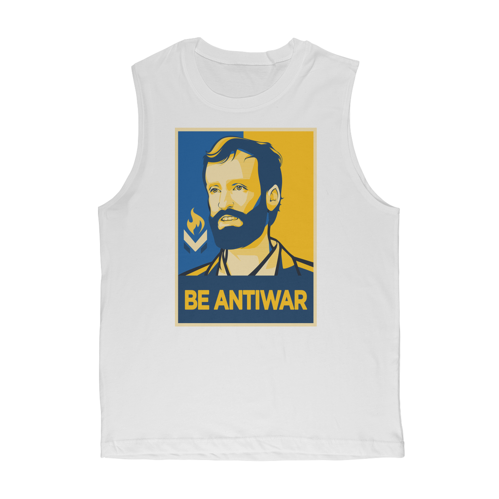 Scott Horton - Be Antiwar Classic Adult Muscle Top