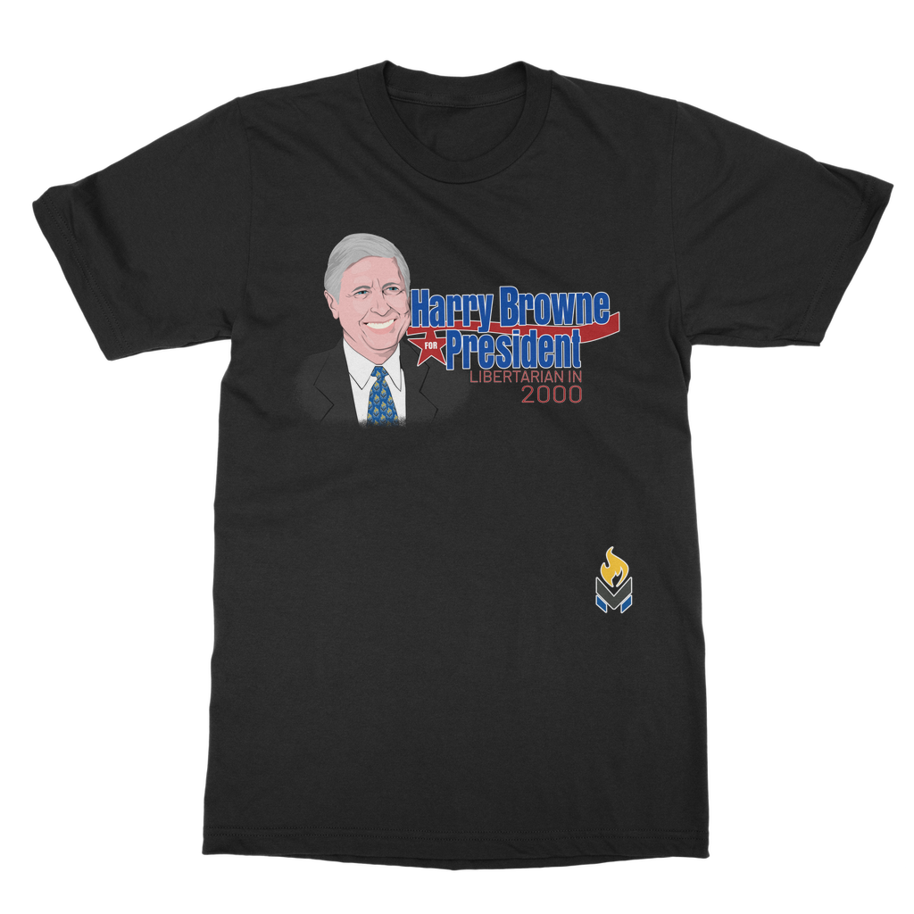 Harry Browne for President Classic Adult T-Shirt