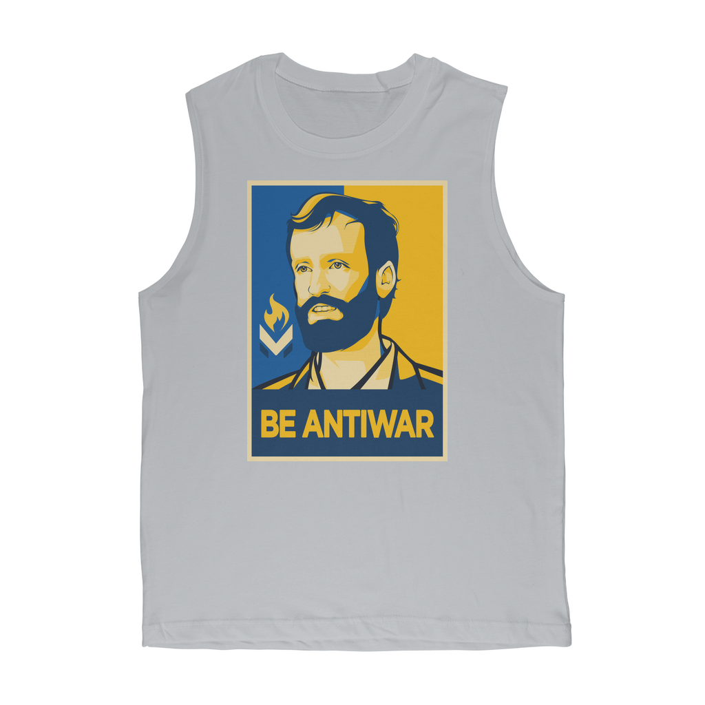 Scott Horton - Be Antiwar Classic Adult Muscle Top