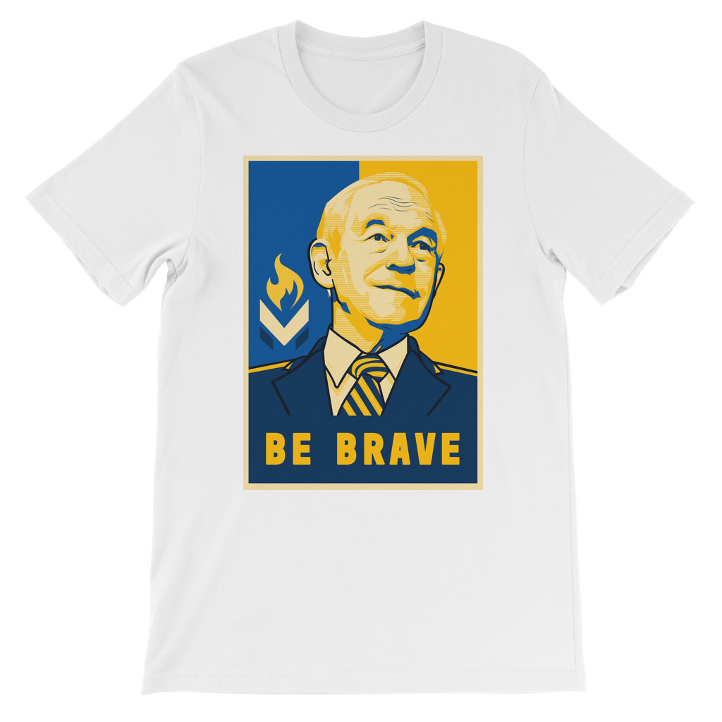 Ron Paul Be Brave Logo Classic Kids T-Shirt