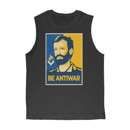 Scott Horton - Be Antiwar Classic Adult Muscle Top