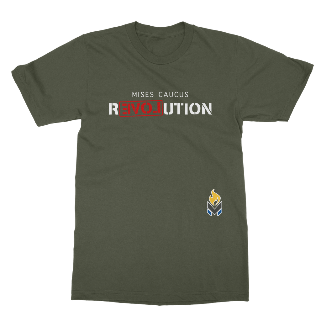 Mises Caucus ReLovution Red Classic Adult T-Shirt
