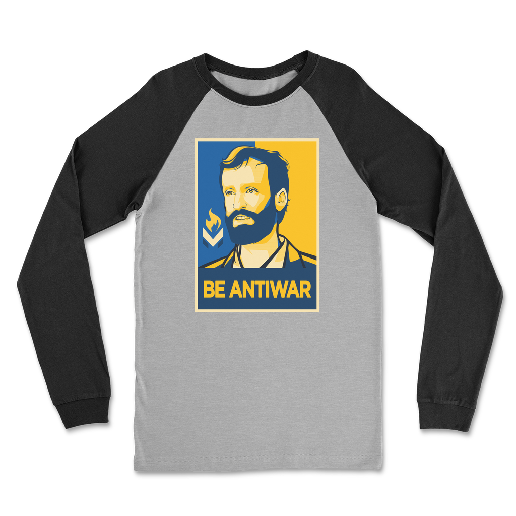 Scott Horton - Be Antiwar Classic Raglan Long Sleeve Shirt