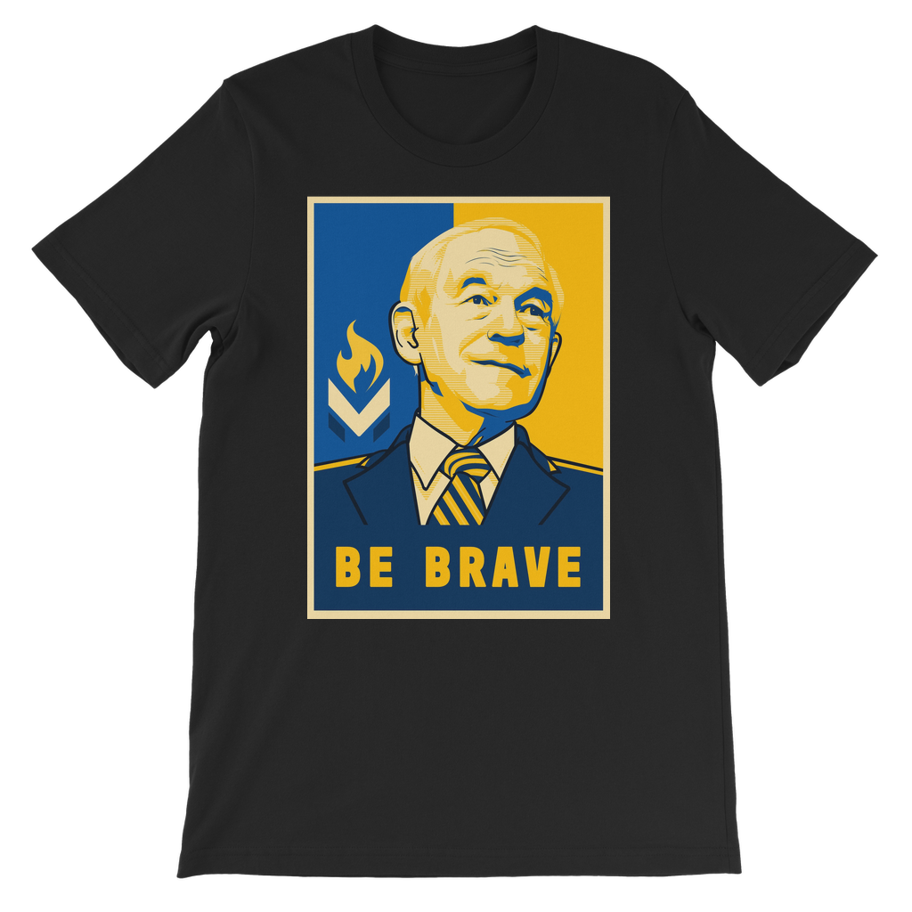 Ron Paul Be Brave Logo Classic Kids T-Shirt