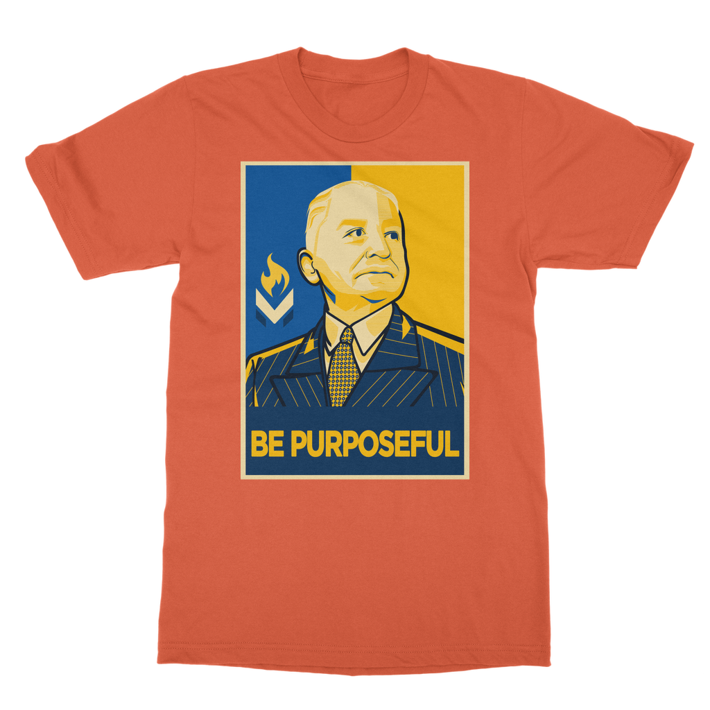 Mises Be Purposeful Classic Adult T-Shirt