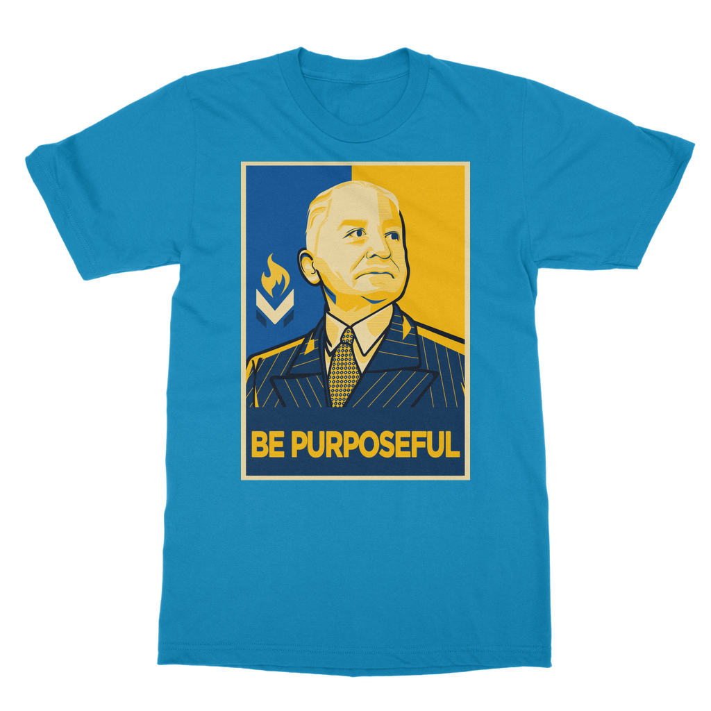 Mises Be Purposeful Classic Adult T-Shirt