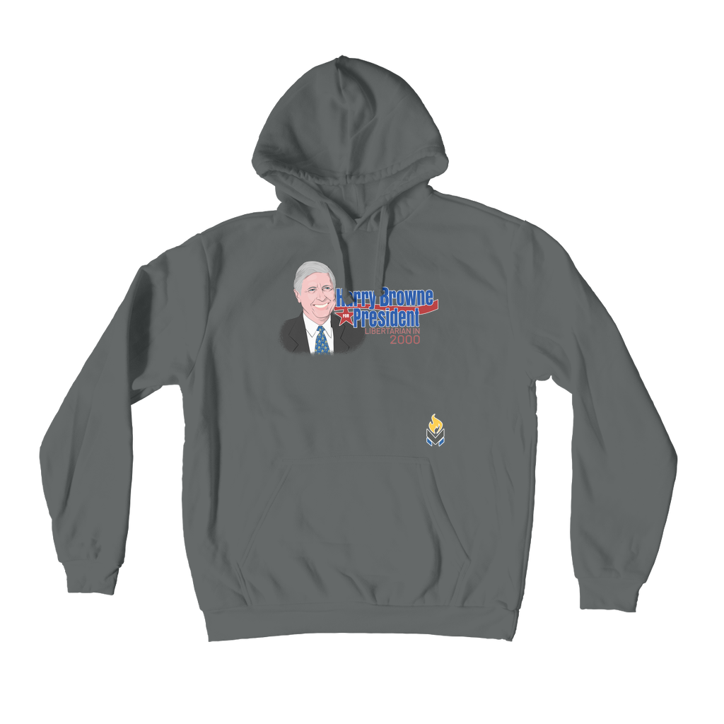 Harry Browne for President Premium Adult Hoodie