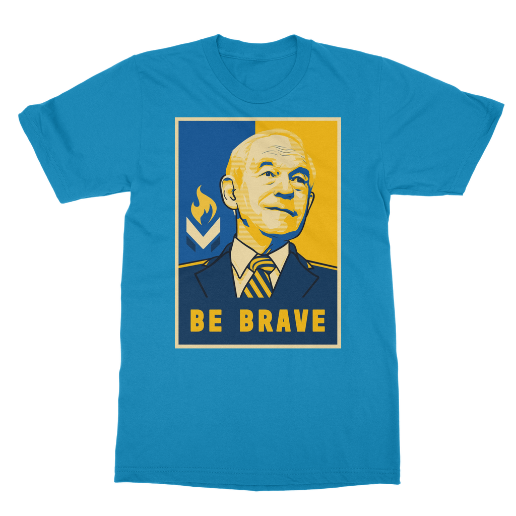 Ron Paul Be Brave Logo Classic Adult T-Shirt