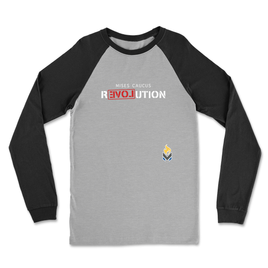 Mises Caucus ReLovution Red Classic Raglan Long Sleeve Shirt