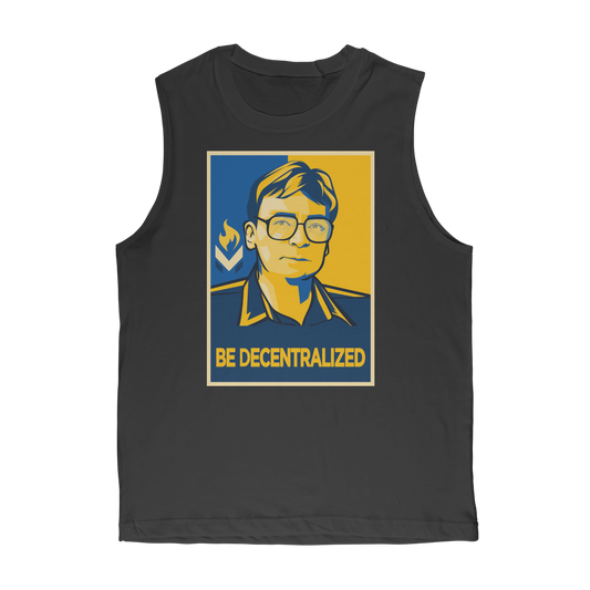 Hoppe - Be Decentralized Classic Adult Muscle Top