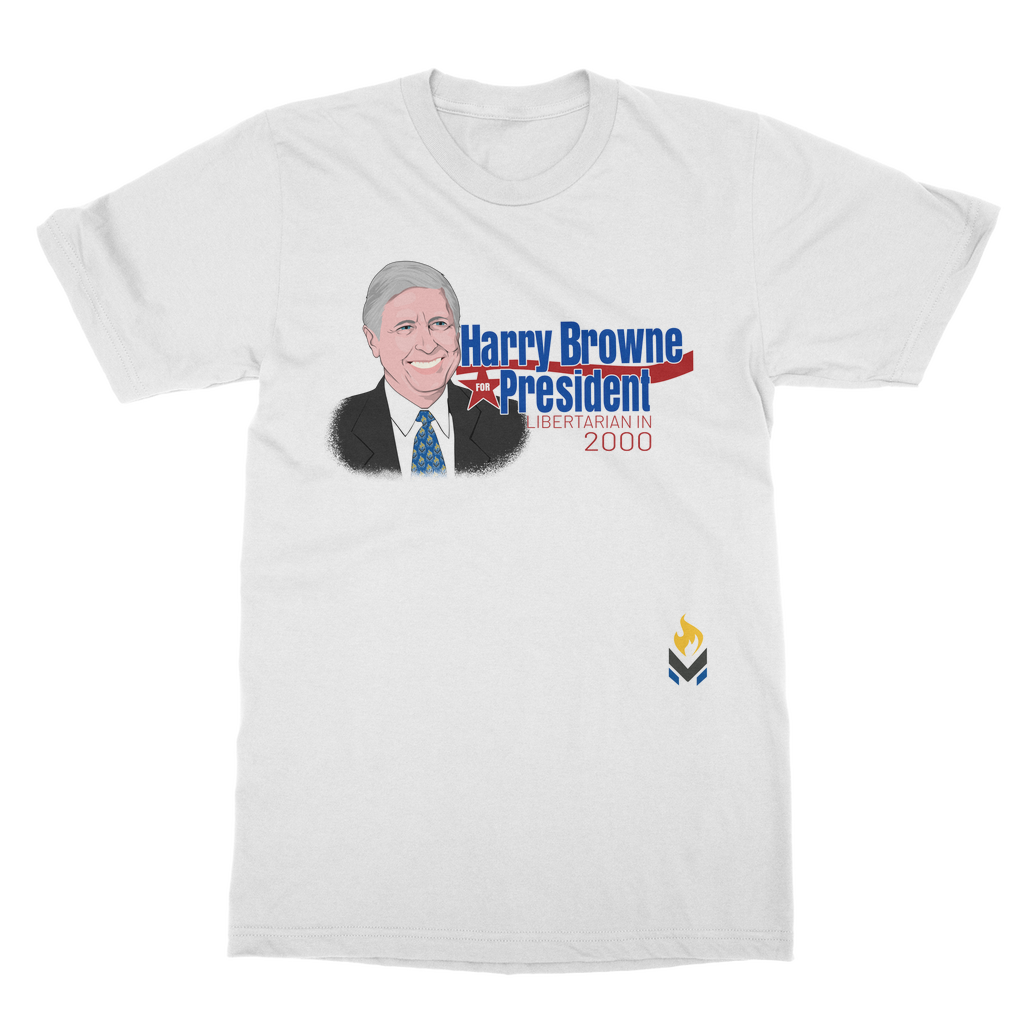 Harry Browne for President Classic Adult T-Shirt