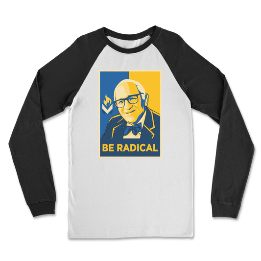 Murray Rothbard Be Radical Classic Raglan Long Sleeve Shirt