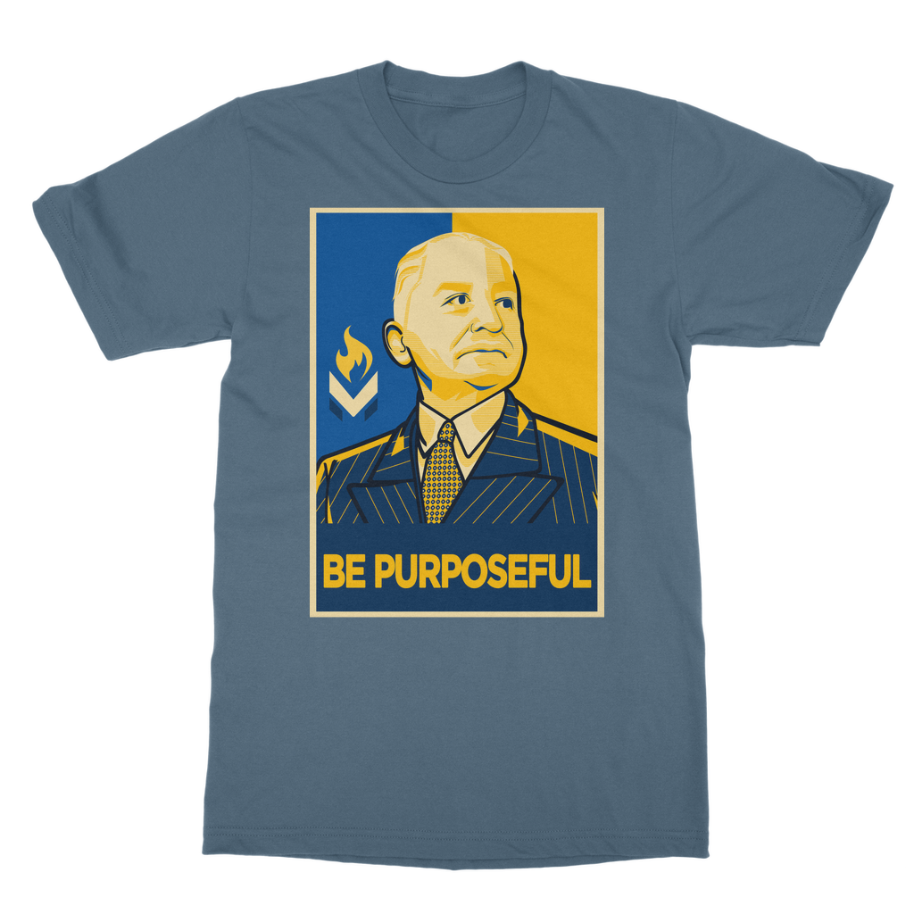 Mises Be Purposeful Classic Adult T-Shirt