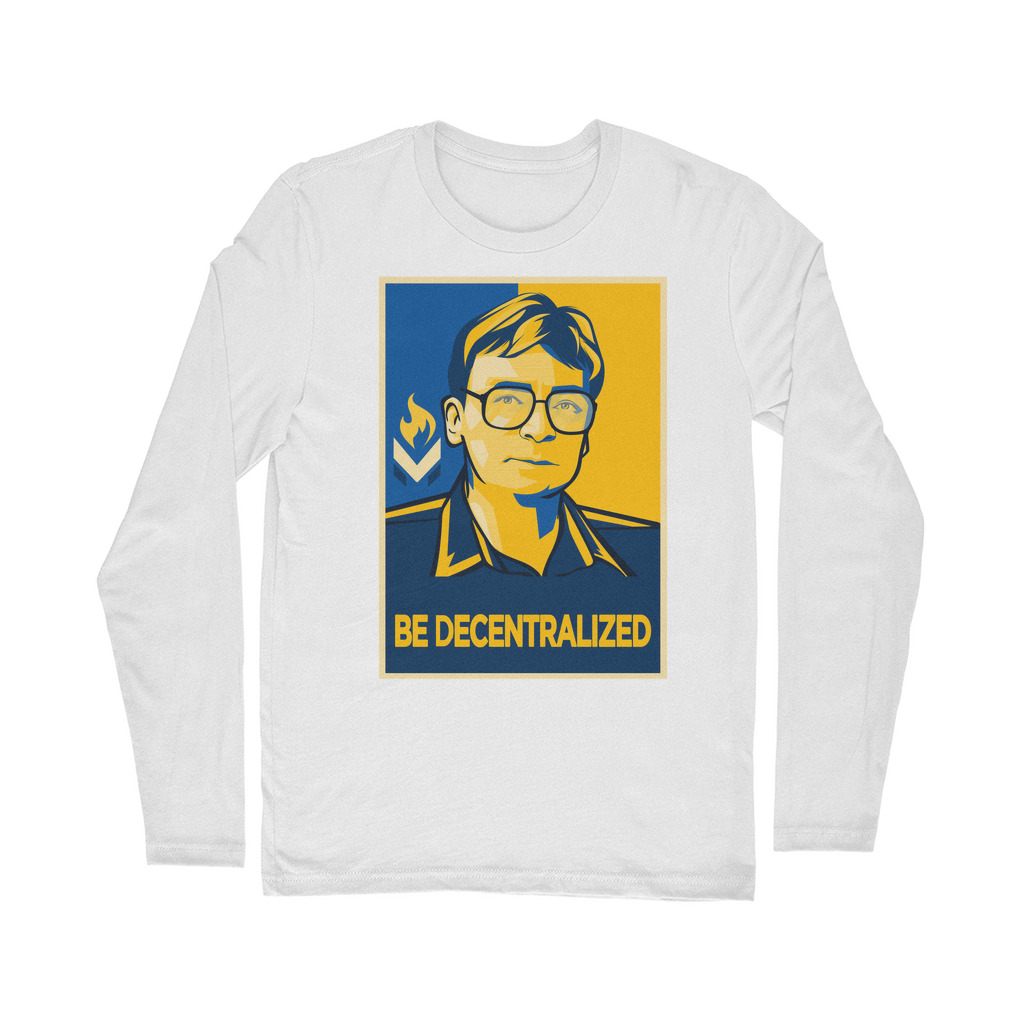 Hoppe - Be Decentralized Classic Long Sleeve T-Shirt