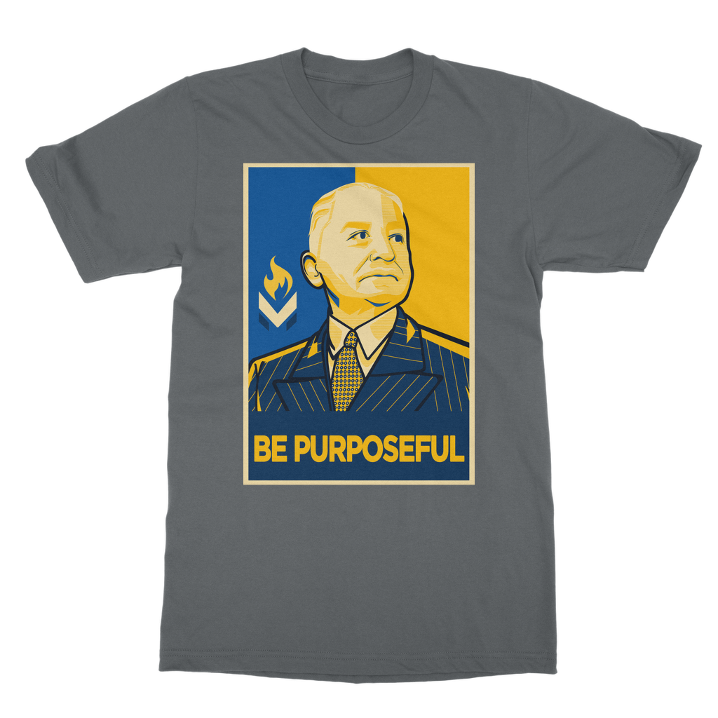 Mises Be Purposeful Classic Adult T-Shirt
