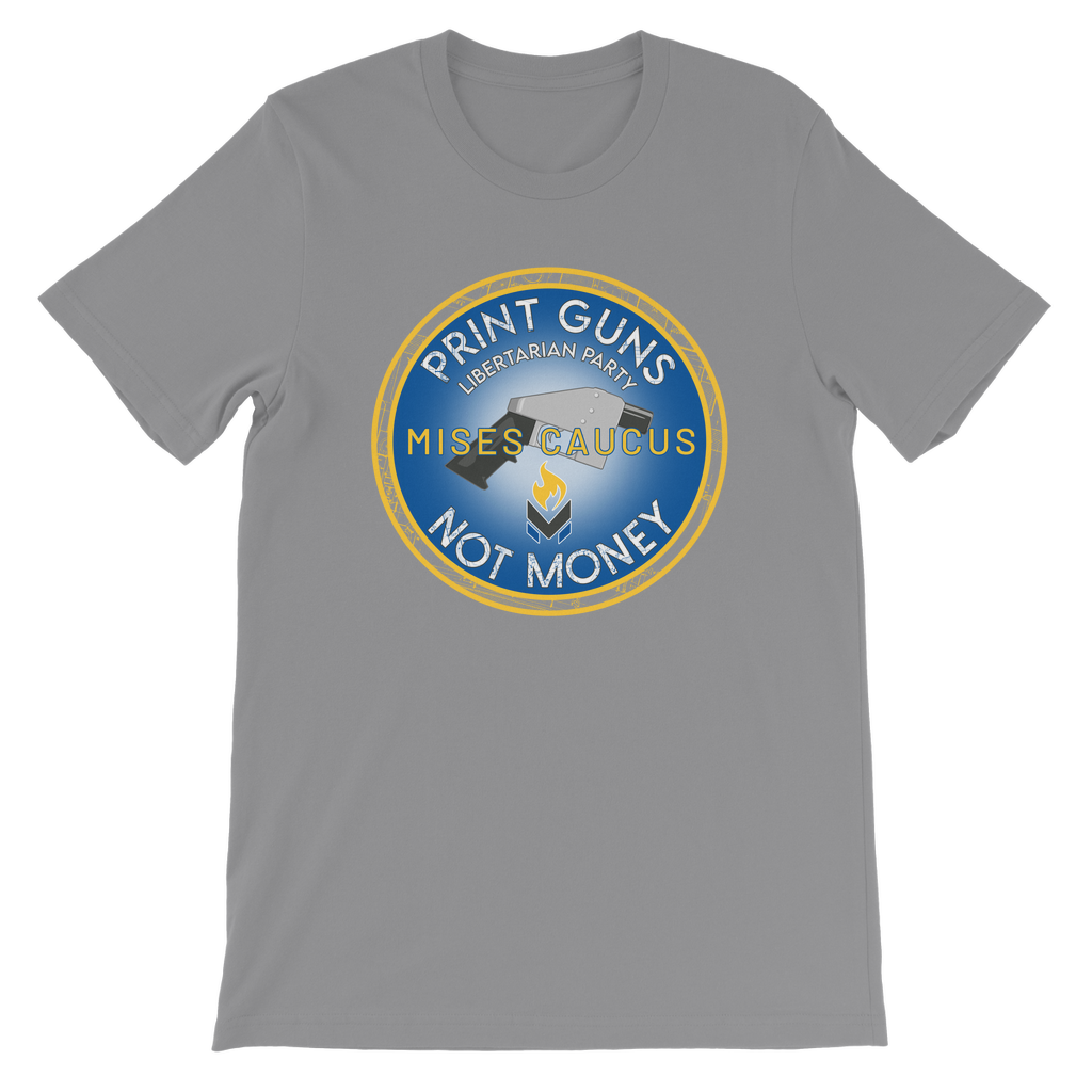 Print Guns Not Money Classic Kids T-Shirt