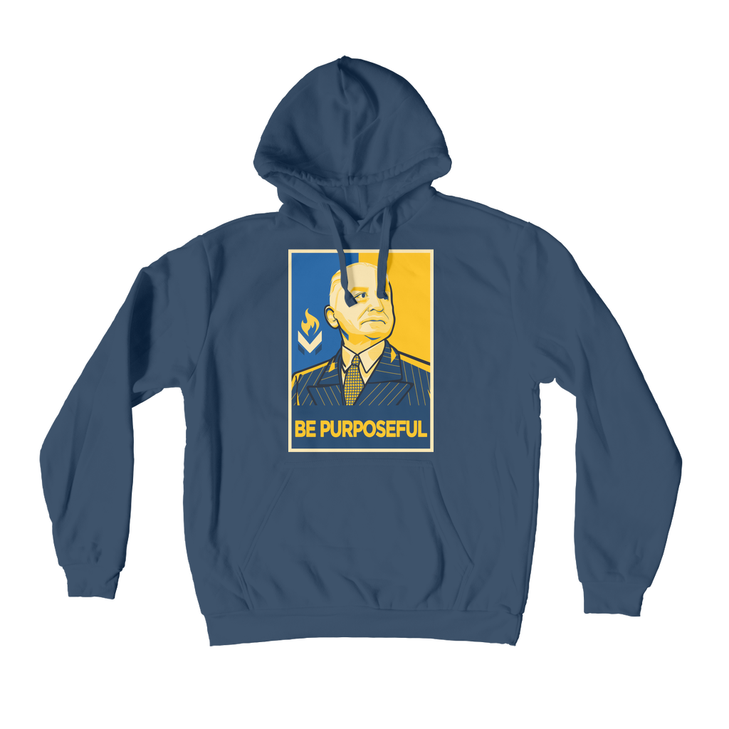Mises Be Purposeful Premium Adult Hoodie
