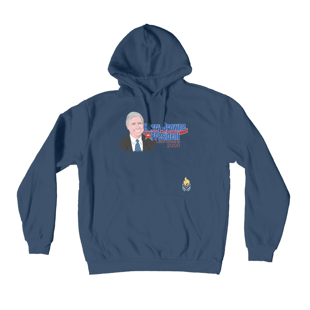 Harry Browne for President Premium Adult Hoodie