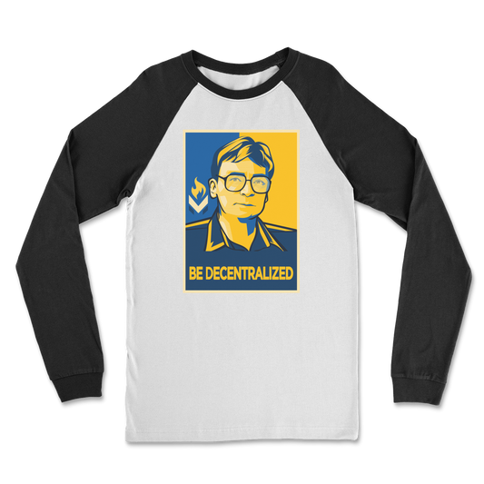 Hoppe - Be Decentralized Classic Raglan Long Sleeve Shirt