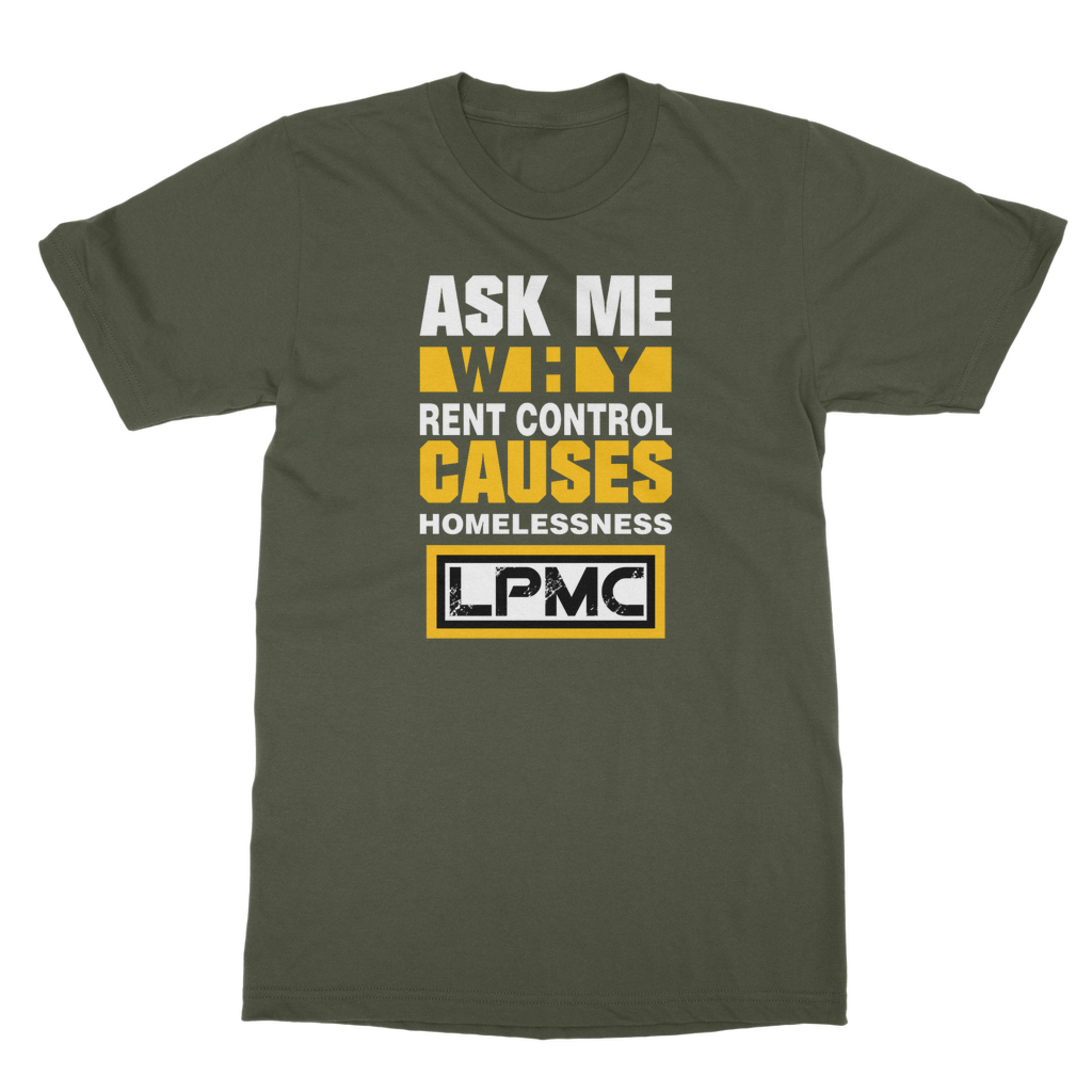 AMW Rent Control Classic Adult T-Shirt