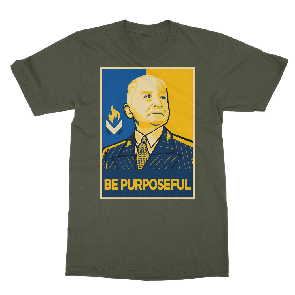 Mises Be Purposeful Classic Adult T-Shirt