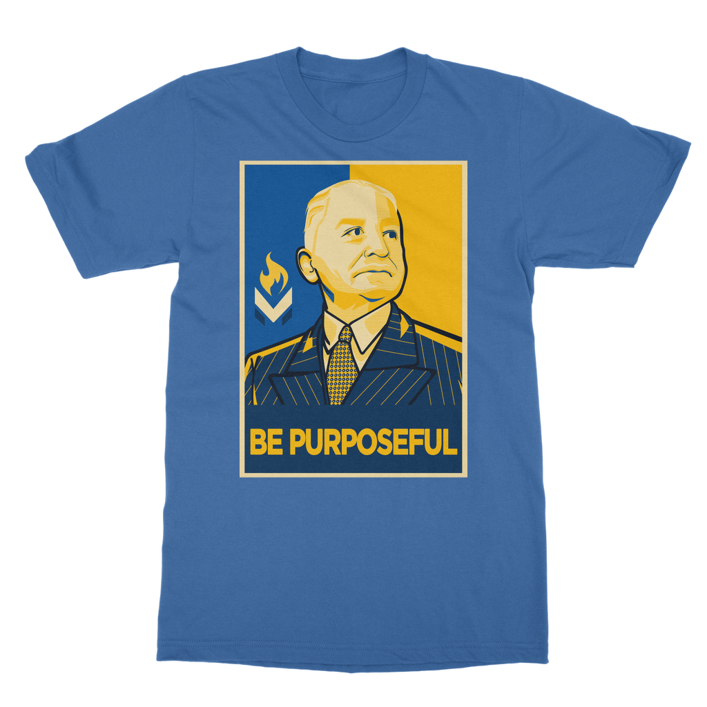 Mises Be Purposeful Classic Adult T-Shirt
