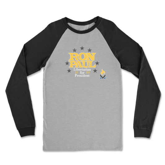Ron Paul for President Yellow Classic Raglan Long Sleeve Shirt