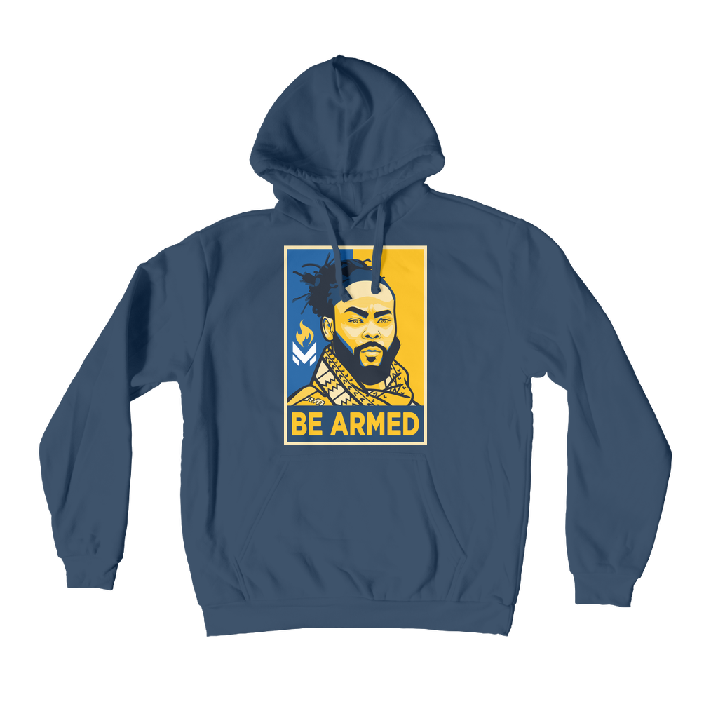 Maj Toure - Be Armed Premium Adult Hoodie