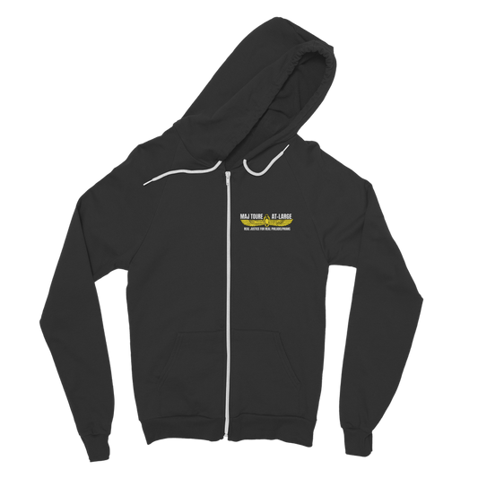 Maj Toure At-Large Classic Adult Zip Hoodie
