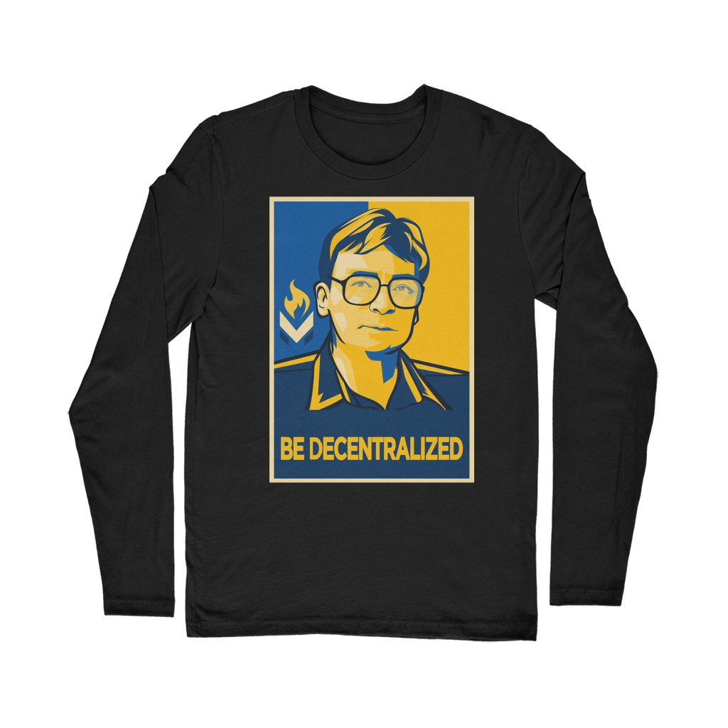 Hoppe - Be Decentralized Classic Long Sleeve T-Shirt