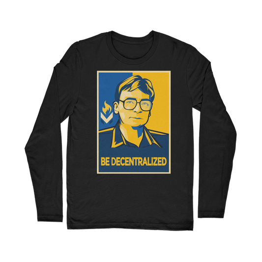 Hoppe - Be Decentralized Classic Long Sleeve T-Shirt