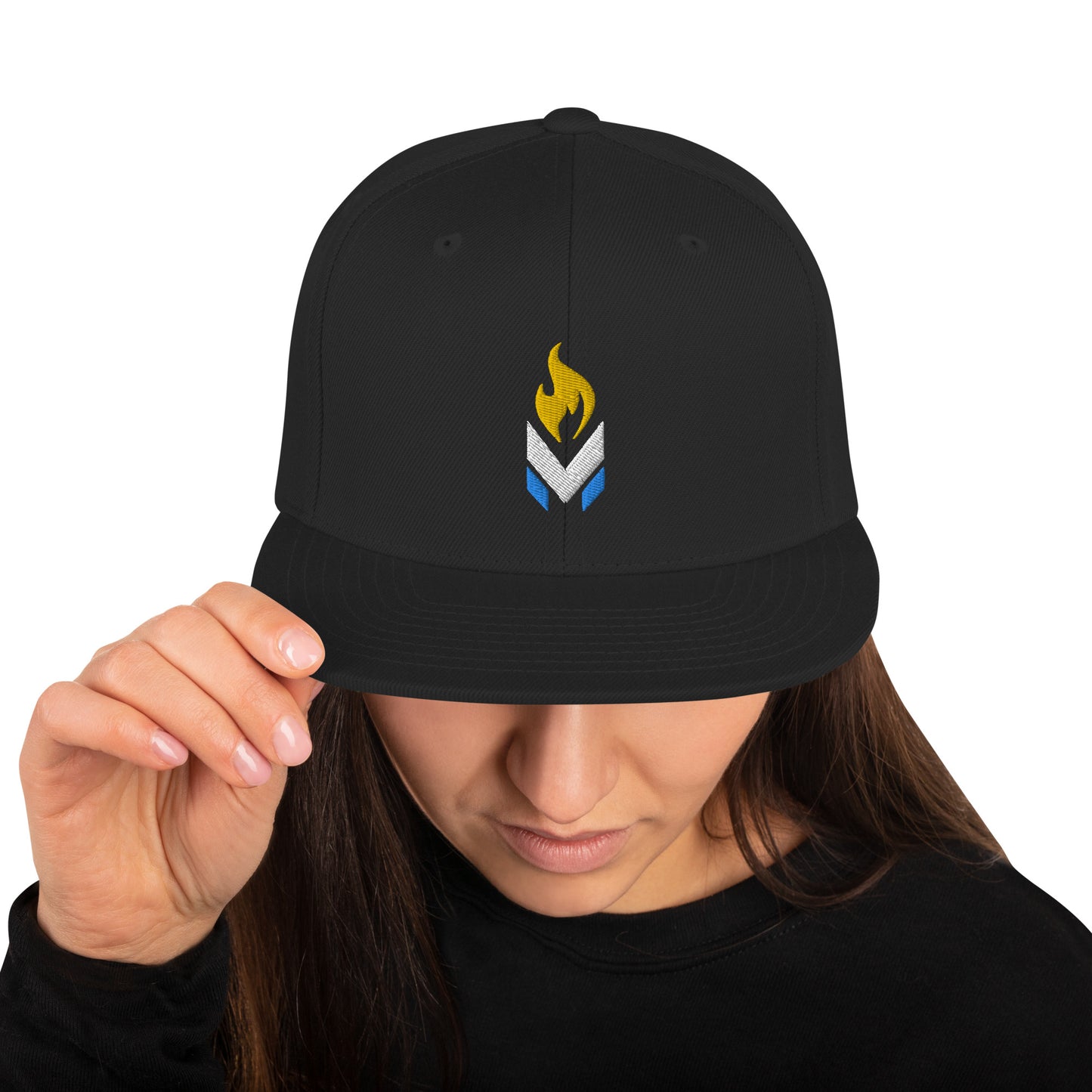 LPMC Logo - Dark Colored Snapback Hat - Unisex