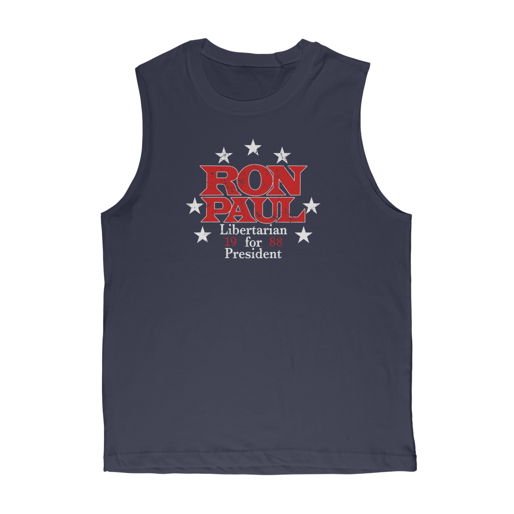 Ron Paul for President Red Classic Adult Muscle Top