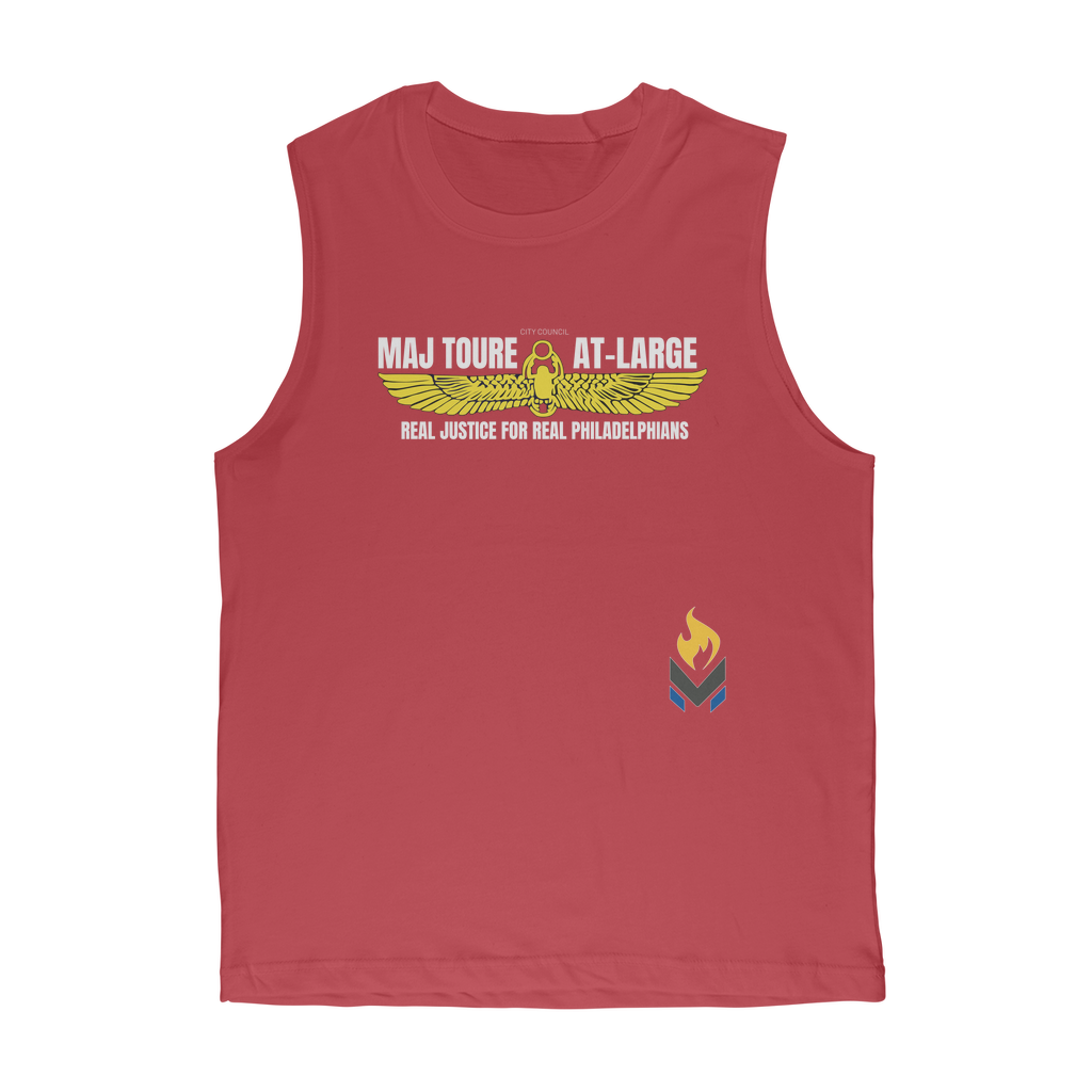 Maj Toure At-Large Classic Adult Muscle Top