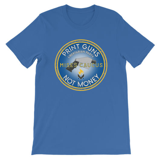 Print Guns Not Money Classic Kids T-Shirt