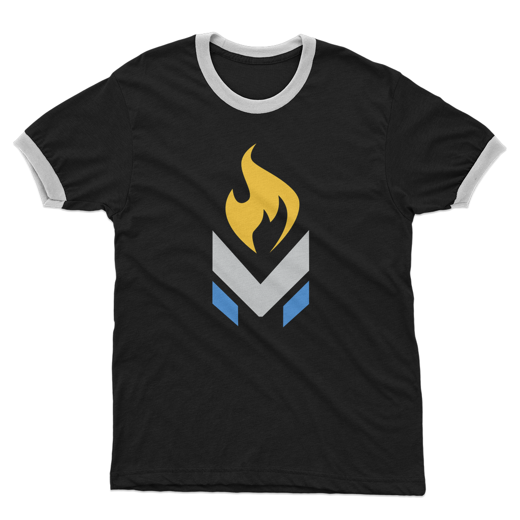 LPMC Logo Dark Adult Ringer T-Shirt