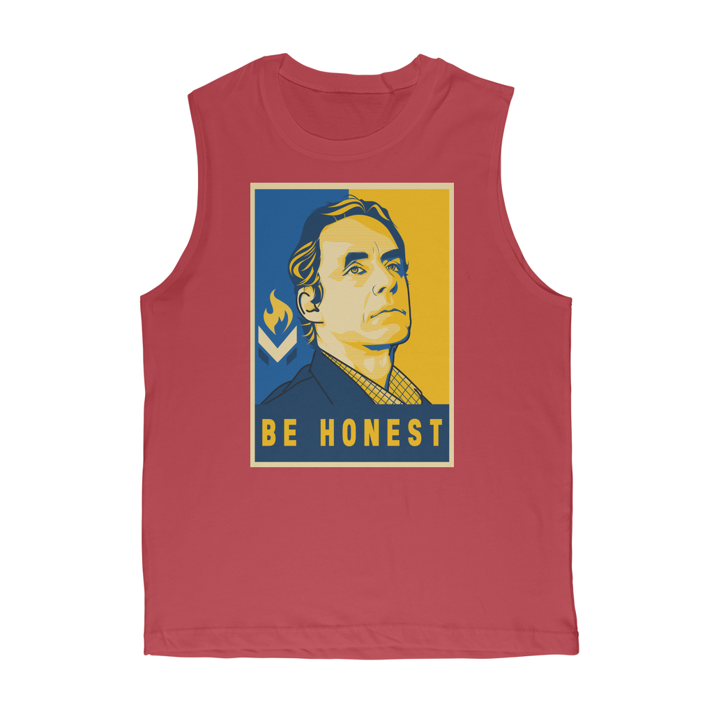 Jordan B Peterson Be Honest Classic Adult Muscle Top