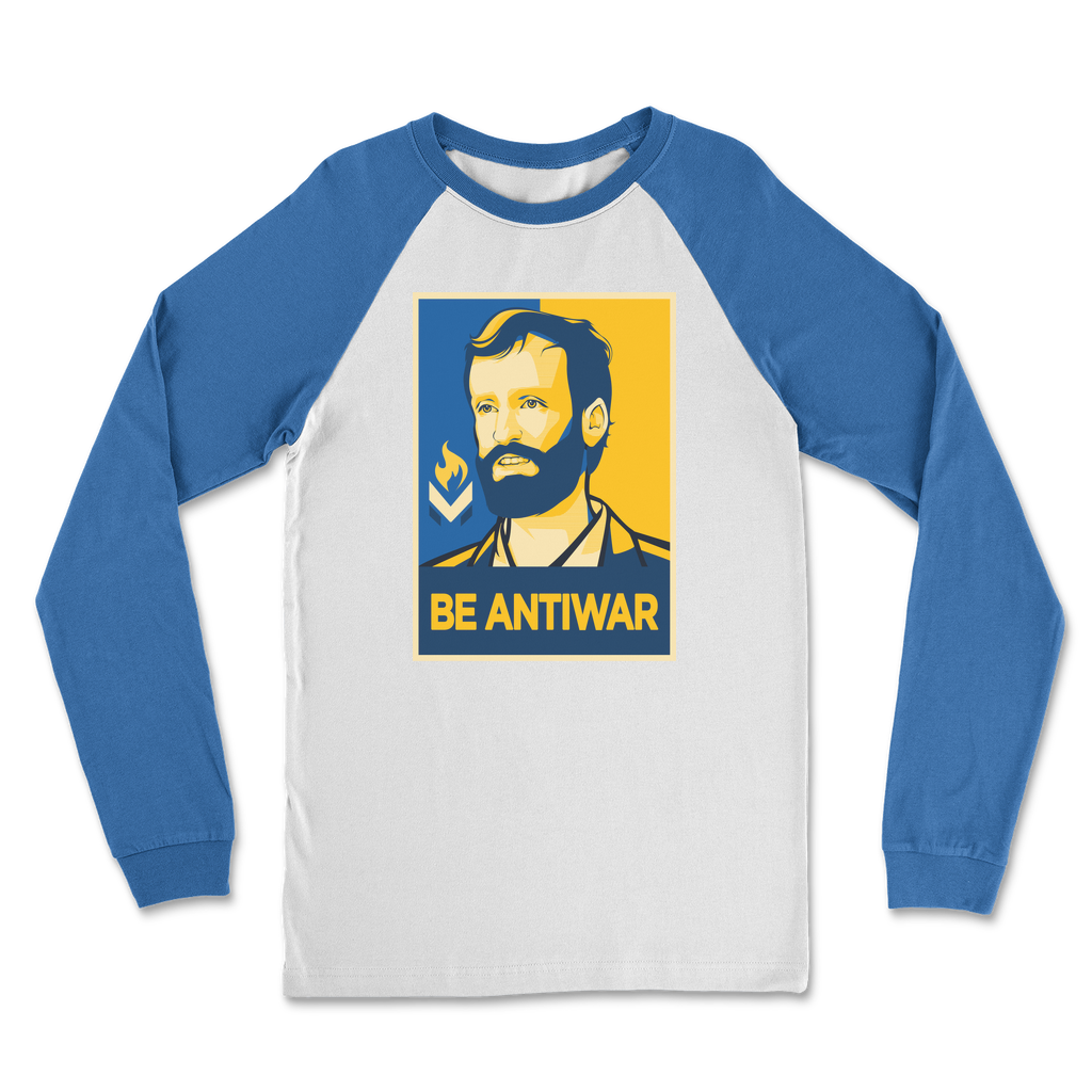 Scott Horton - Be Antiwar Classic Raglan Long Sleeve Shirt
