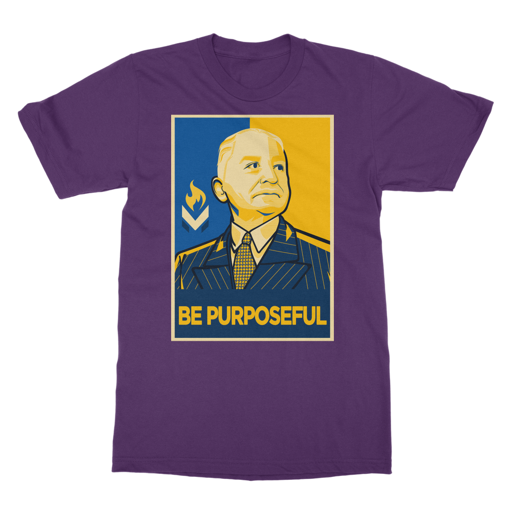 Mises Be Purposeful Classic Adult T-Shirt