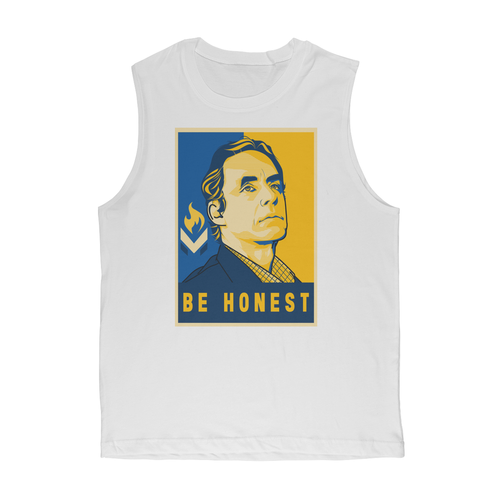 Jordan B Peterson Be Honest Classic Adult Muscle Top