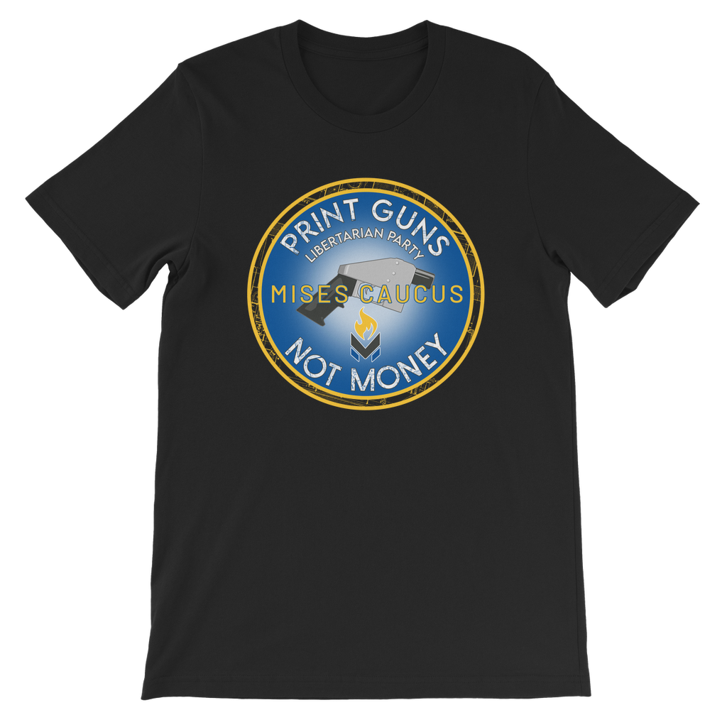Print Guns Not Money Classic Kids T-Shirt