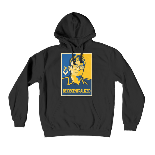 Hoppe - Be Decentralized Premium Adult Hoodie