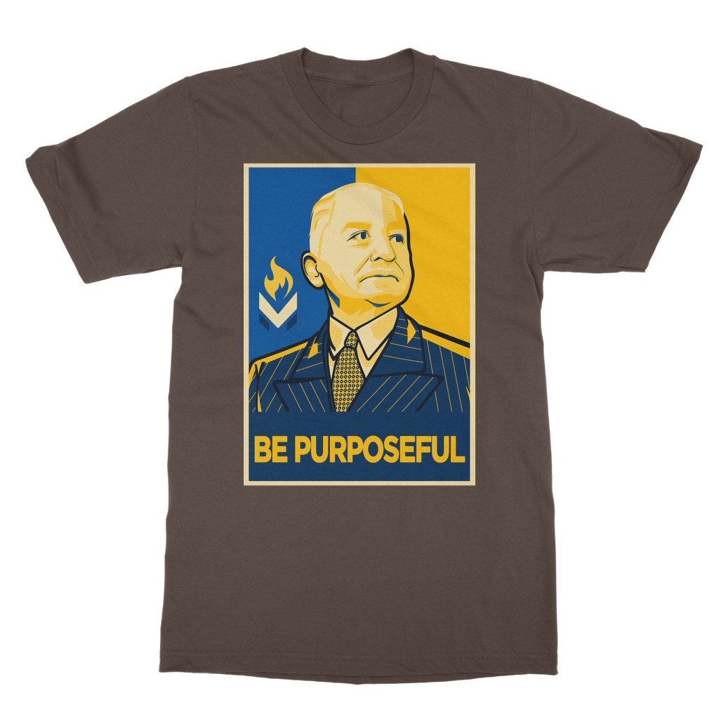 Mises Be Purposeful Classic Adult T-Shirt