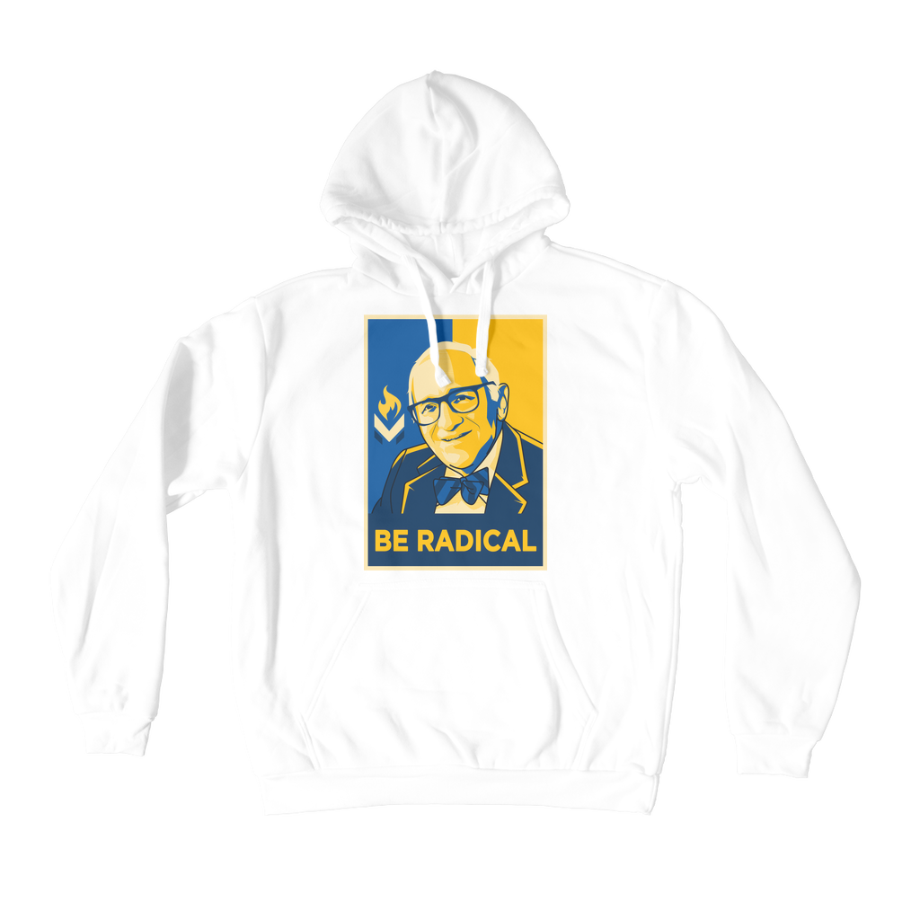 Murray Rothbard Be Radical Premium Adult Hoodie