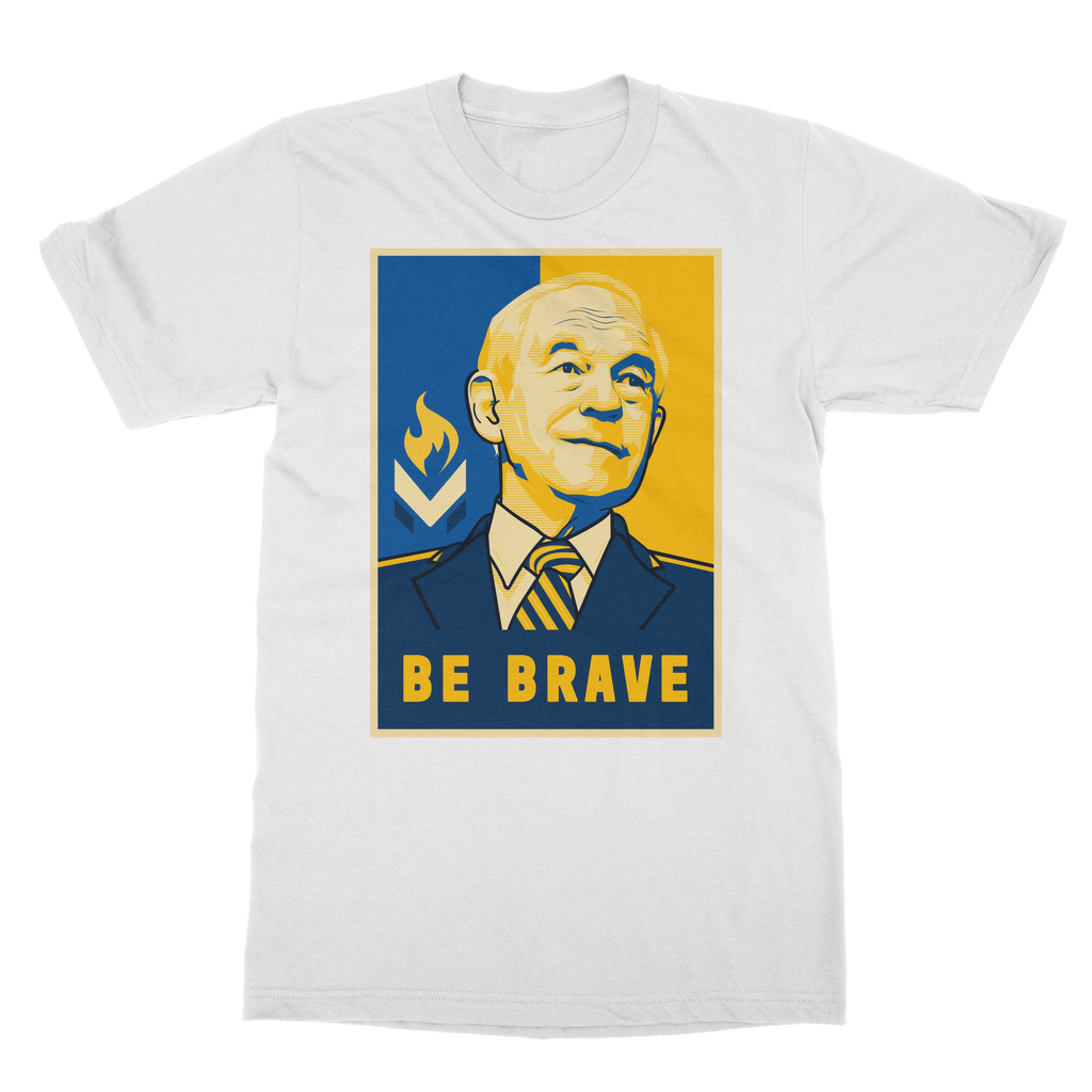 Ron Paul Be Brave Logo Classic Adult T-Shirt