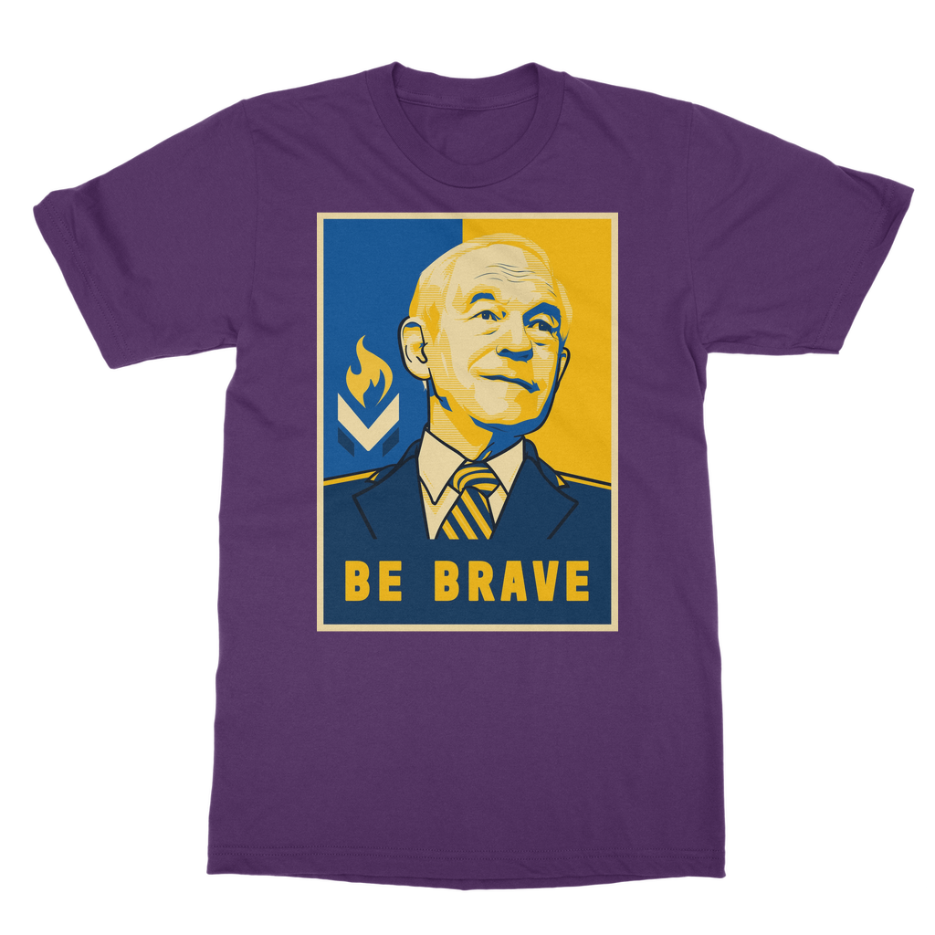 Ron Paul Be Brave Logo Classic Adult T-Shirt