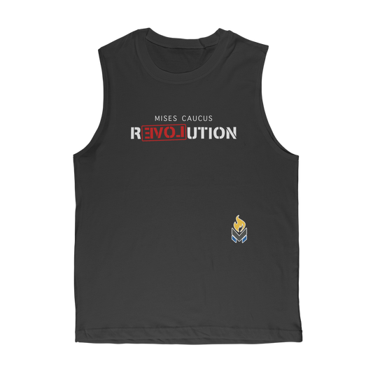 Mises Caucus ReLovution Red Classic Adult Muscle Top