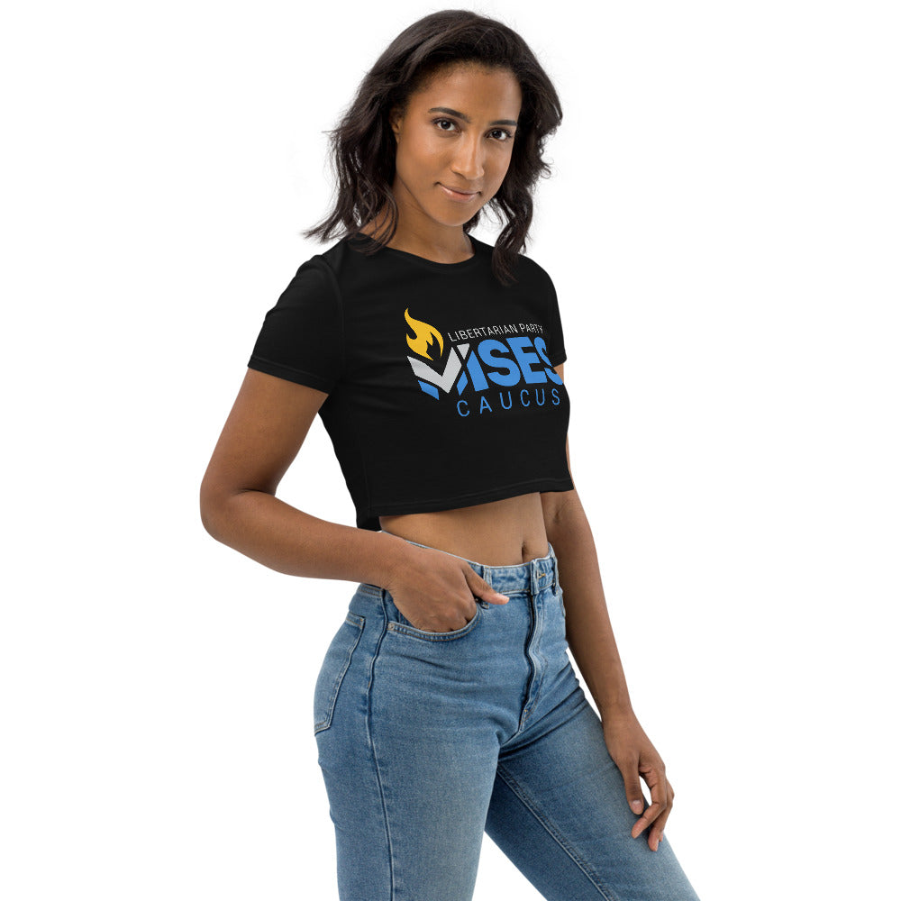 LPMC Main Logo Black Premium Women's Crop Top