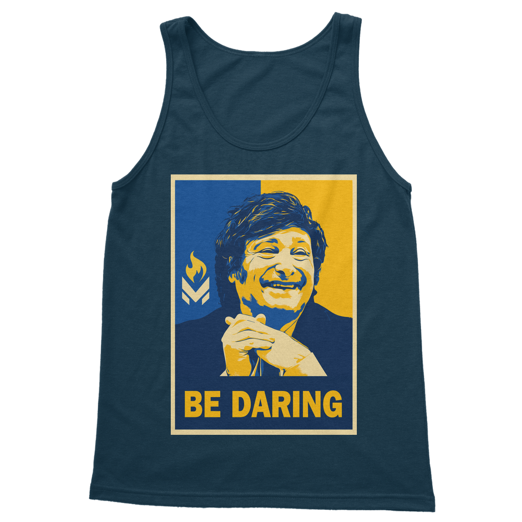 Javier Milei - Be Daring Classic Adult Vest Top – Mises Merch